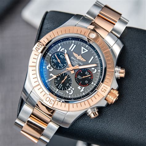 rose gold breitling